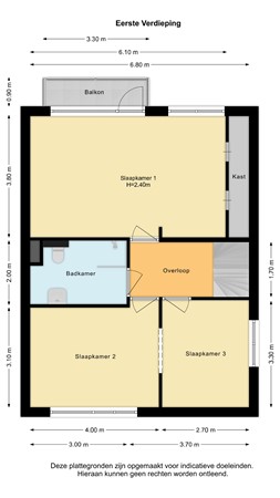 Floorplan - Souburghlaan 14, 2741 EL Waddinxveen